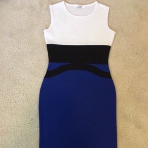 Women’s Tri-Color Midi Dress Size Small